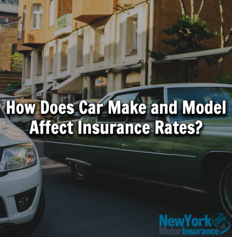 How Does Car Make and Model Affect Insurance Rates